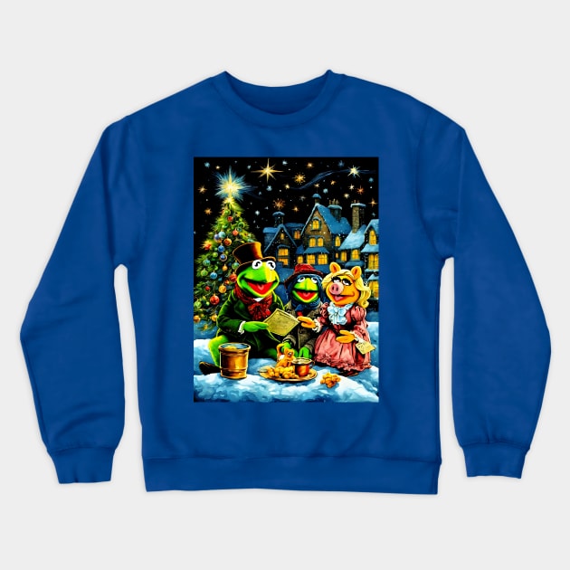 Muppets Christmas Carol Crewneck Sweatshirt by Rogue Clone